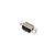 Conector DB 09 vias macho solda fio passo 2,77mm 180° - Imagem 5