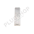 Conector capa luva 1 via para terminal faston 2,8mm fêmea - Imagem 1