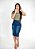 Saia Jeans secretaria com Detalhes na Lateral REF 069 - Imagem 1