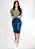 Saia Jeans secretaria com Detalhes na Lateral REF 069 - Imagem 2