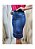 Saia Jeans secretária  REF 151 com detalhe de barra desfiada - Imagem 1