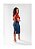 Saia Midi Jeans com botões frontais REF 214 - Imagem 2