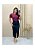 Saia Maxi Midi Jeans Preto Ref 0250 - Imagem 1