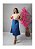 Saia Midi jeans Thays Stone - Imagem 3