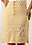 Saia Suzana REF 264 Brim Amarelo Manteiga - Imagem 3