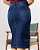Saia Midi Jeans Cintura Alta Isadora 012 - Imagem 3
