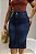 Saia Jeans midi Rivania Ref 023 - Imagem 2