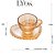Xícara de Café com Pires Coração 80ml Lyor - Imagem 4