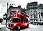 Pintura Numerada Ônibus Londres Tecido Pincéis e Tintas Y5262 - Imagem 1
