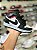 Nike Jordan Mid 1 Infantil Preto e Vermelho - Imagem 1
