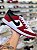 Nike Dunk Low Branco e Vermelho - Imagem 2