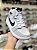 Nike Jordan 1 Mid Branco e Cinza - Imagem 2