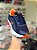 Nike Air Infantil Azul Marinho e Laranja - Imagem 2