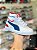 Puma Botinha Infantil Branco e Azul - Imagem 1