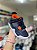 NK Jordan Retro 4 Infantil Azul e Laranja - Imagem 2