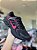 NK Fly Running Preto e Rosa - Imagem 2