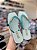 Chinelo Santa Lolla Glitter-Verde Água - Imagem 1
