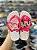 Chinelo Infantil Minnie-Rosa e Branco - Imagem 1