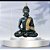 Estatua Buda Meditação Chakras Enfeite Hindu Tibetano 24cm - Imagem 7