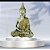 Estatua Buda Meditação Chakras Enfeite Hindu Tibetano 24cm - Imagem 3