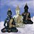 Estatua Buda Meditação Chakras Enfeite Hindu Tibetano 24cm - Imagem 8