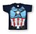 Camiseta Infantil Personagens- Super Heróis-capitão América - Imagem 1