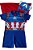 FANTASIA INFANTIL HEROIS  PERSONAGENS CAPITÃO AMERICA - Imagem 2