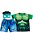 FANTASIA INFANTIL HEROIS  PERSONAGENS HULK - Imagem 2