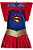 FANTASIA VESTIDO INFANTIL MENINA SUPERGIRL - Imagem 1