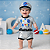 Macacão Curto + Boina Astronauta - Imagem 2