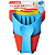 Brinquedo de Banho Balde de Enxague Baleia Cinza - Skip Hop AZUL - Imagem 7