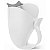 Brinquedo de Banho Balde de Enxague Baleia Cinza - Skip Hop Branco - Imagem 1