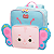 Mochila de Costa Kouii Filhotiis Infantil Bolsa Escolar - Imagem 13