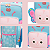 Mochila de Costa Kouii Filhotiis Infantil Bolsa Escolar - Imagem 15