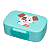 Bento Box Infantil com Kit Talher Lancheira Escolar Marmita - Imagem 2