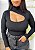 Blusa Térmica Canelada - Imagem 1