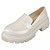 Mocassim Tratorado em PVC - Branco - Imagem 1