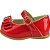 Sapato Boneca Baby com Lacinho e Strass - Vermelho - Imagem 2