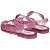 Sandália Infantil Aranha Transparente Glitter - Rosa - Imagem 4