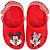 Clog Baby Mickey e Minnie - Vermelha - Imagem 1