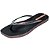 Chinelo Ipanema Edge Maxi - Preto e Glitter Chumbo - Imagem 1