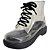 Galocha Coturno Rocker Incolor - Preta - Imagem 1