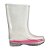 Bota Galocha Infantil Incolor com Meia Heart - Pink - Imagem 2