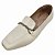 Mocassim com Strass - Creme - Imagem 1