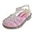 Sandália Aranha Infantil Lolly Comfort Strass - Prata - Imagem 1
