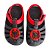 Sandália Babuche Aranha Infantil Fly - Preto e Vermelho - Imagem 3