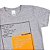 Conjunto Infantil Menino Created - Cinza e Laranja - Imagem 3