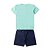 Conjunto Infantil Menino Abacaxi Surfista - Azul - Imagem 2