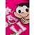 Conjunto Infantil Menina Magali Humm Amo Melancia Turma Da Mônica - Pink - Imagem 2