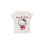Conjunto Infantil Menina Pequena Gatinha Hello Kitty - Branco e Vermelho - Imagem 3